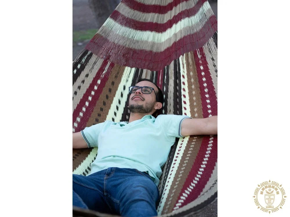 Mexican hammock Maya XXL “Tecolote 2” 