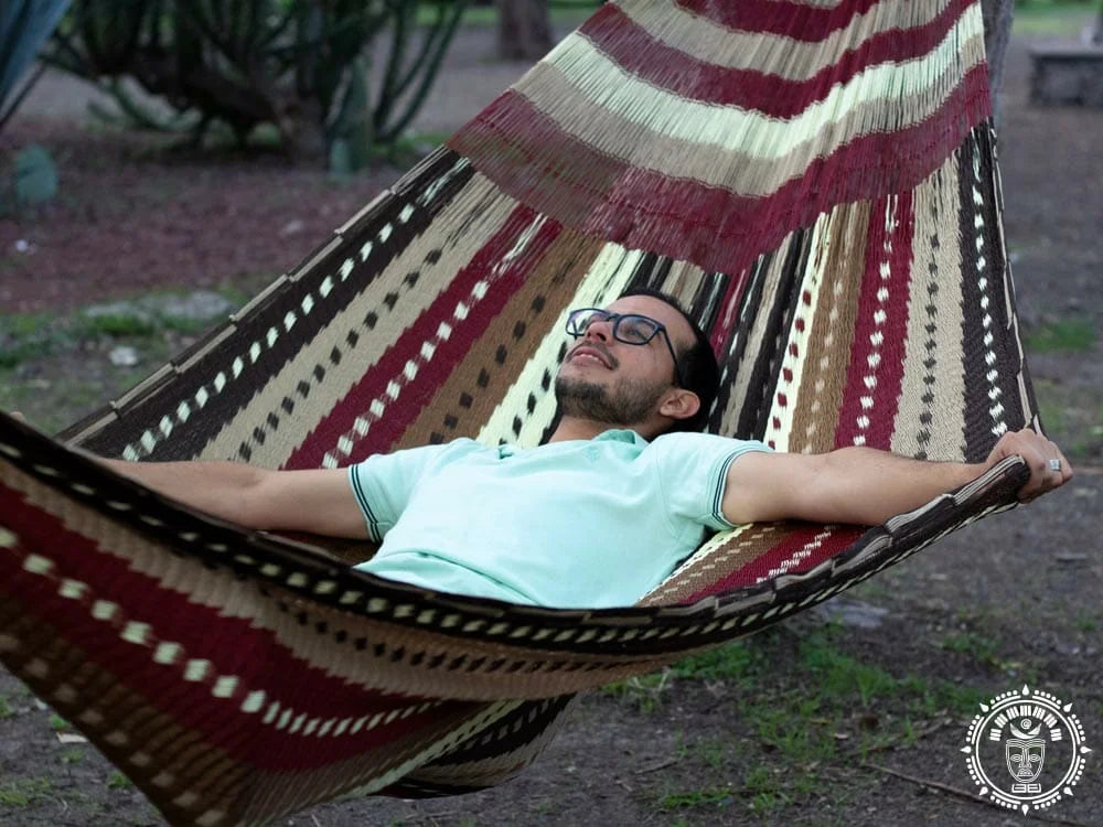 Mexican hammock Maya XXL “Tecolote 2” 