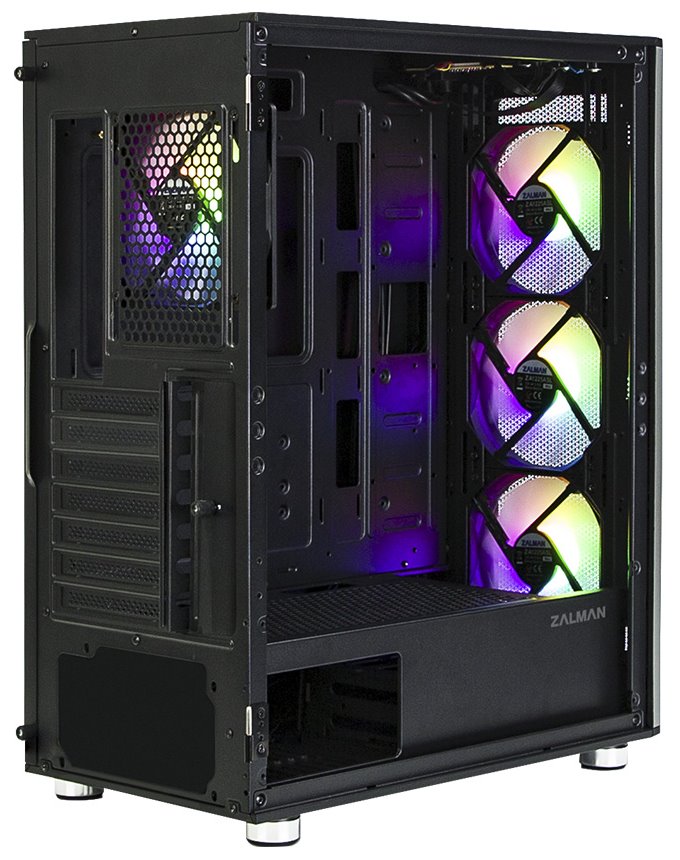 Zalman I3 NEO Black, RGB fan x4