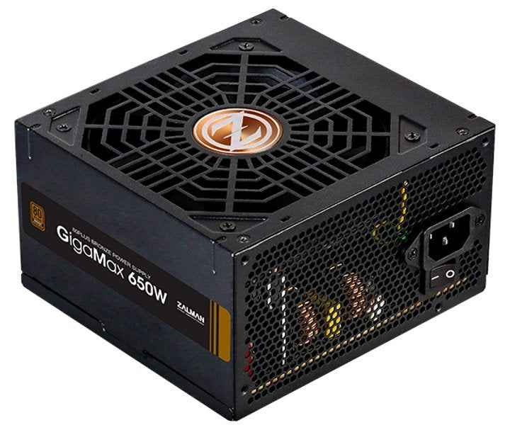 Zasilacz GigaMax 650W 80+ BRONZE EU ZM650-GVII