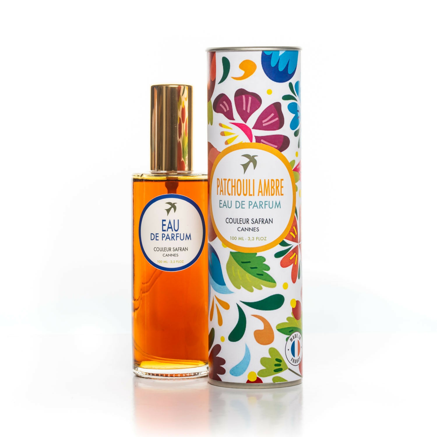 Patchouli Amber Eau de Parfum Made in France -100ml