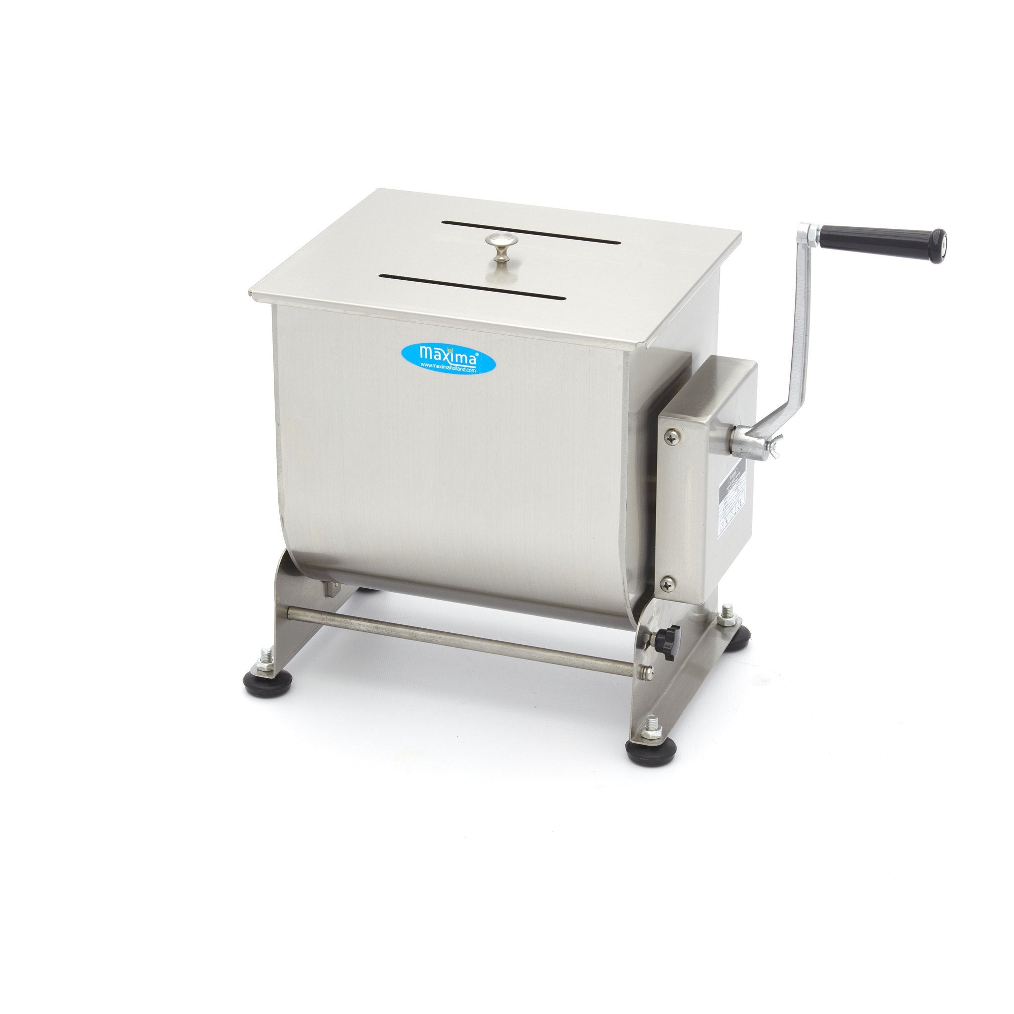 20 L Manual Butcher Mixer - 16 kg Capacity - Tilting Tank