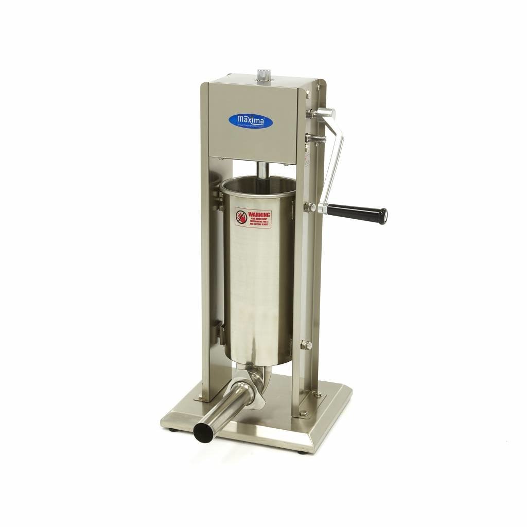 Sausage Filler 5L - Vertical - Stainless Steel - 4 Tubes