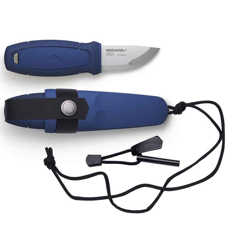 "Morakniv® Eldris Neck Knife Blue, Fire Starter Kit"