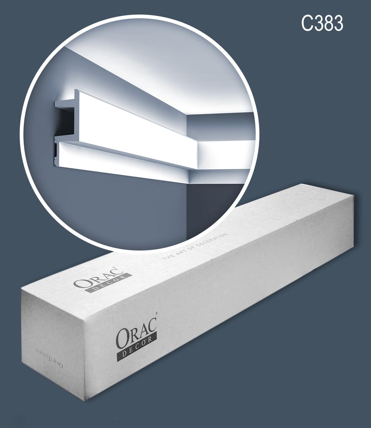 Orac Decor C383 MODERN L3 1 komplette Box 12 Eckleisten Stuhlschienen 24 m