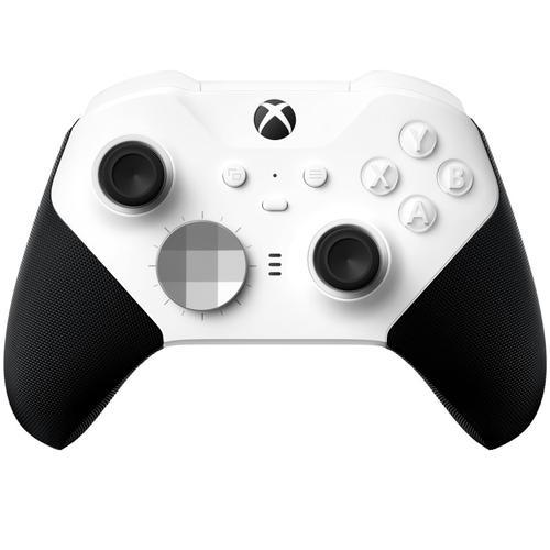 Manette de jeu sans fil Microsoft Xbox Elite série 2 – Noir, blanc, Bluetooth/USB, analogique/numérique, PC, Xbox One