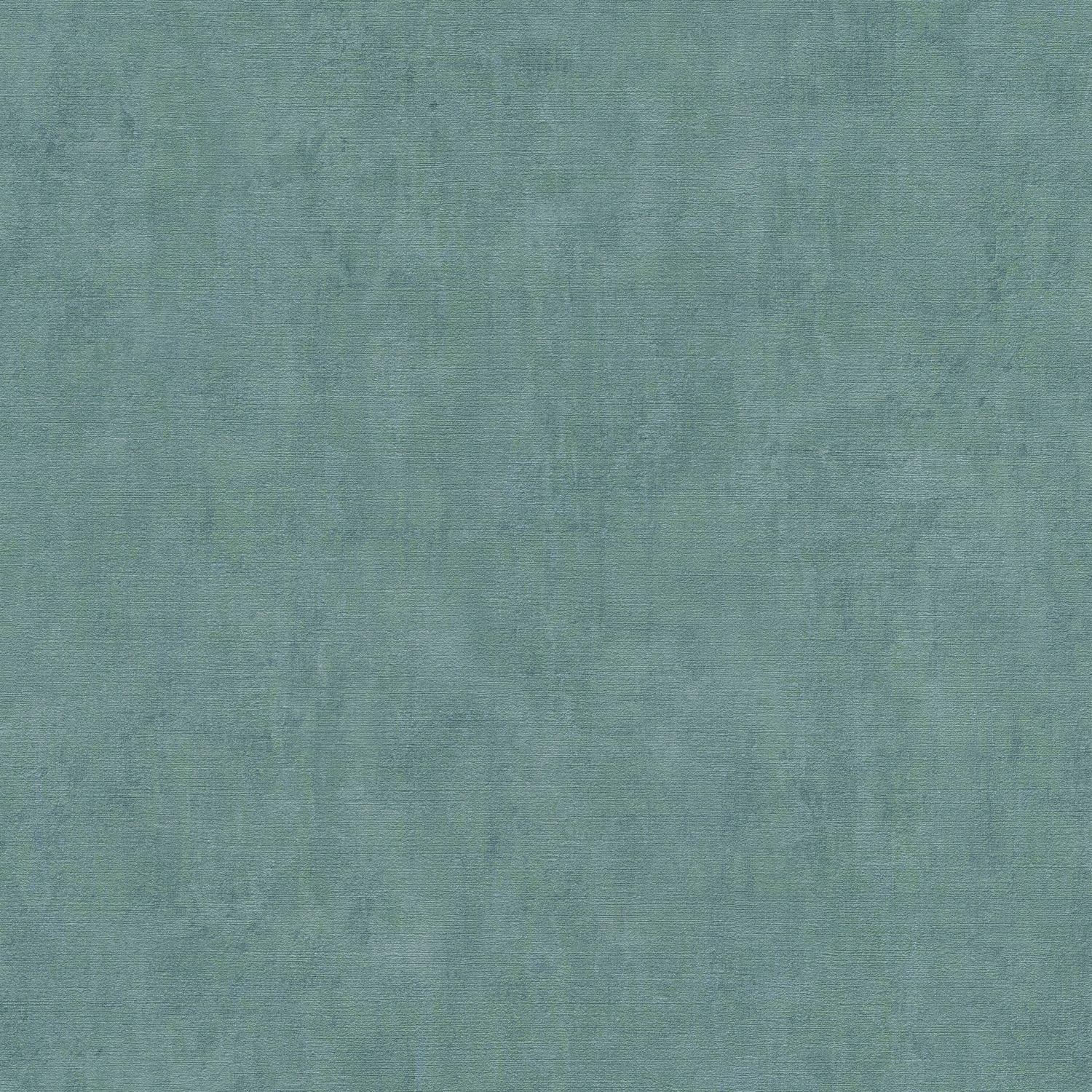 Papier peint ton-sur ton Profhome 380244-GU papier peint intissé légèrement texturé ton-sur-ton mat bleu vert 5,33 m2