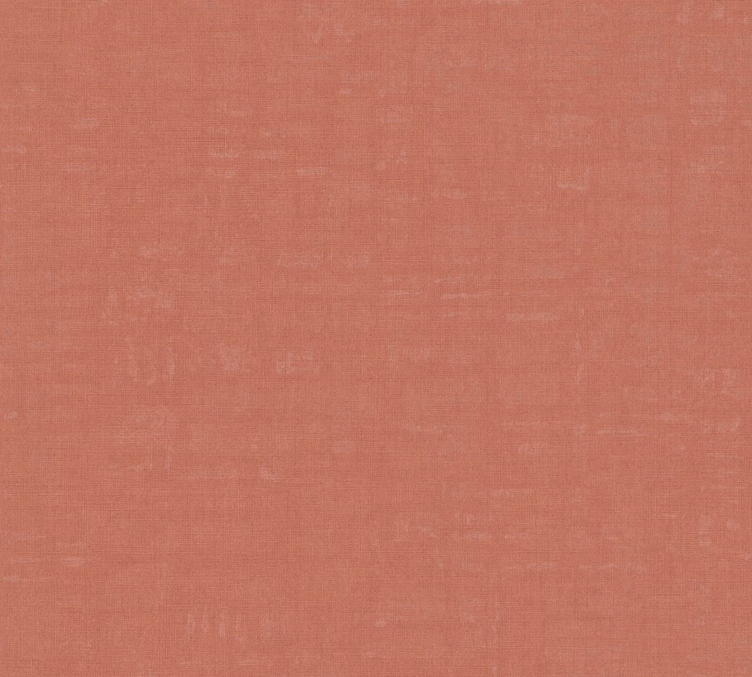 Papier peint unicolor Profhome 387458-GU papier peint intissé gaufré à chaud légèrement texturé unicolor mat orange rouge-saumon orangé rouge 5,33 m2