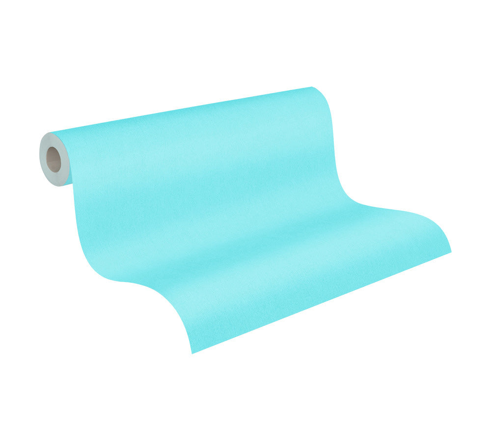 Papier peint ton-sur ton Profhome 383136-GU papier peint intissé légèrement texturé mat bleu 5,33 m2