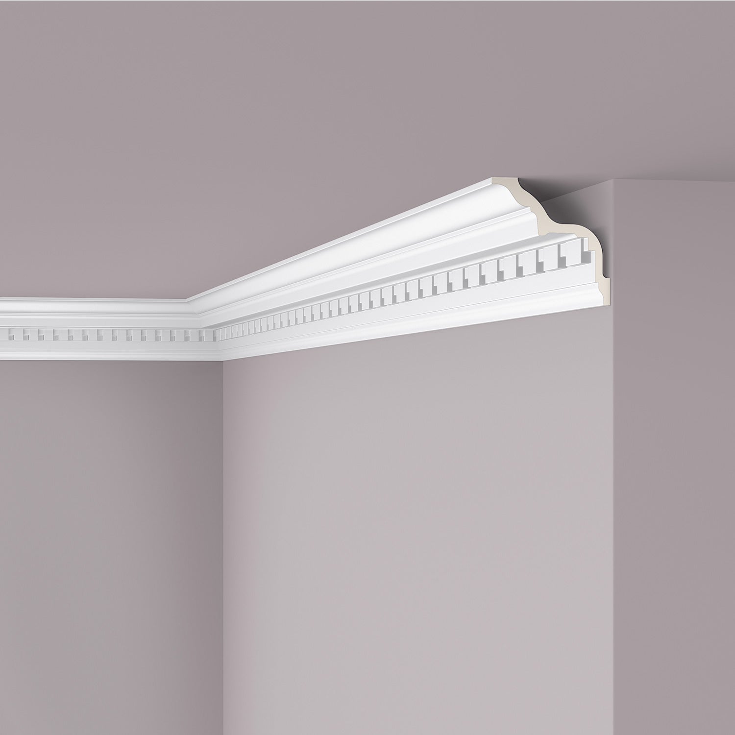 Corniche NMC Z5 ARSTYL Noel Marquet Moulure décorative Corniche de plafond design intemporel classique blanc 2 m