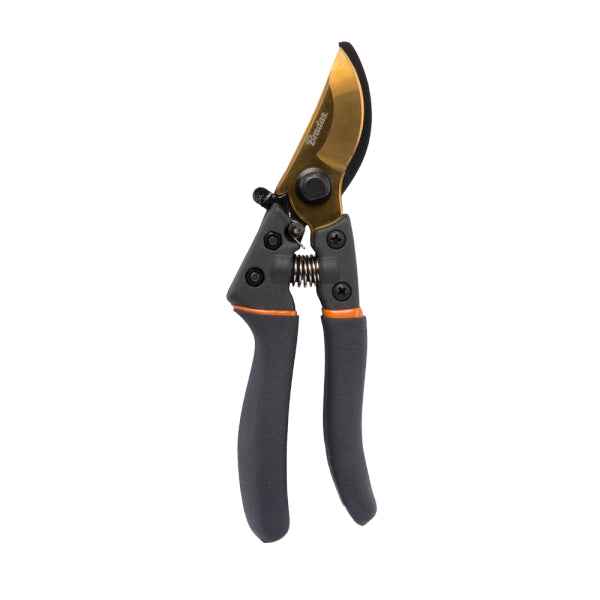 V-SERIES secateurs, passing blade, SK5 steel, gold