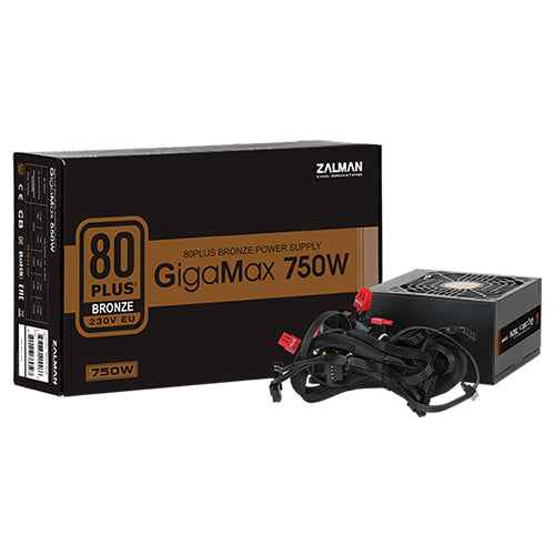 Zasilacz GigaMax 750W 80+ BRONZE EU ZM750-GVII