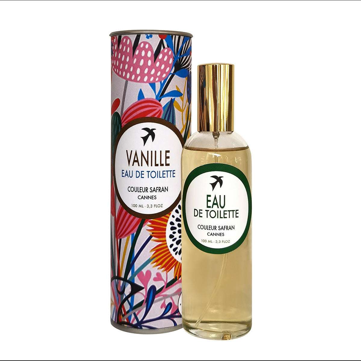 Vanilla Flower Eau de Toilette 100% made in France -100ml 