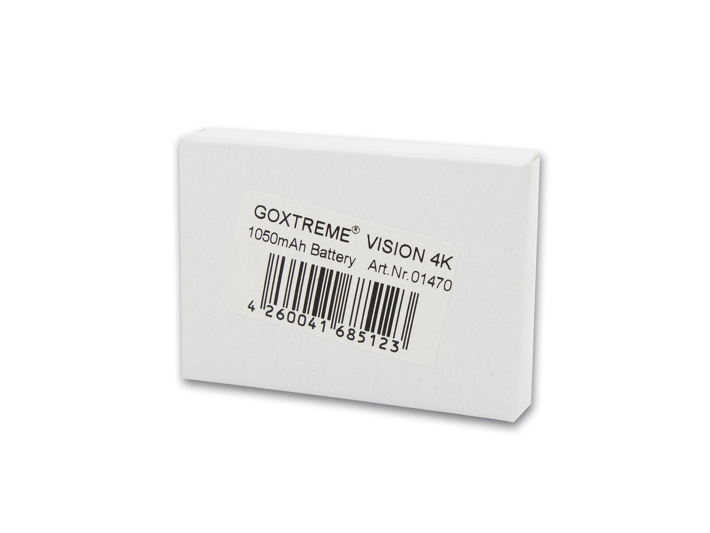 1050mAh battery for GoXtreme Vision 4K 01470