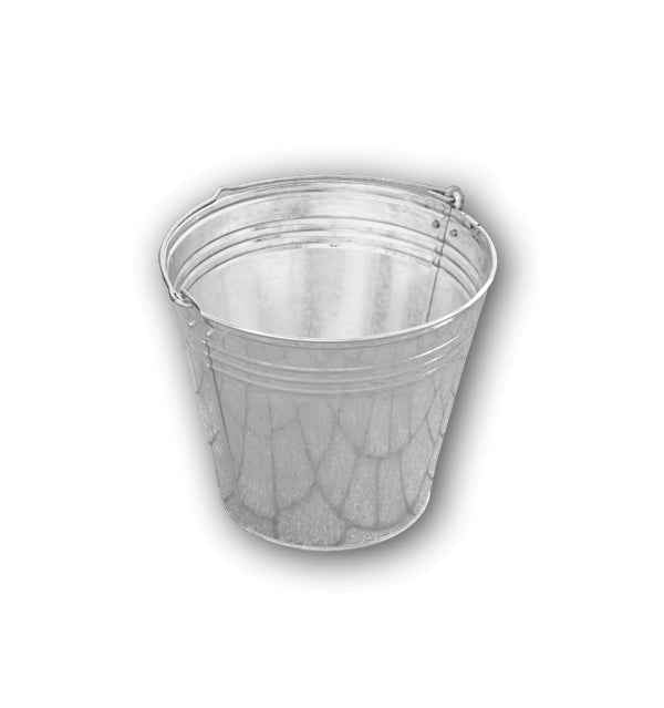 Zinc plated bucket 5L