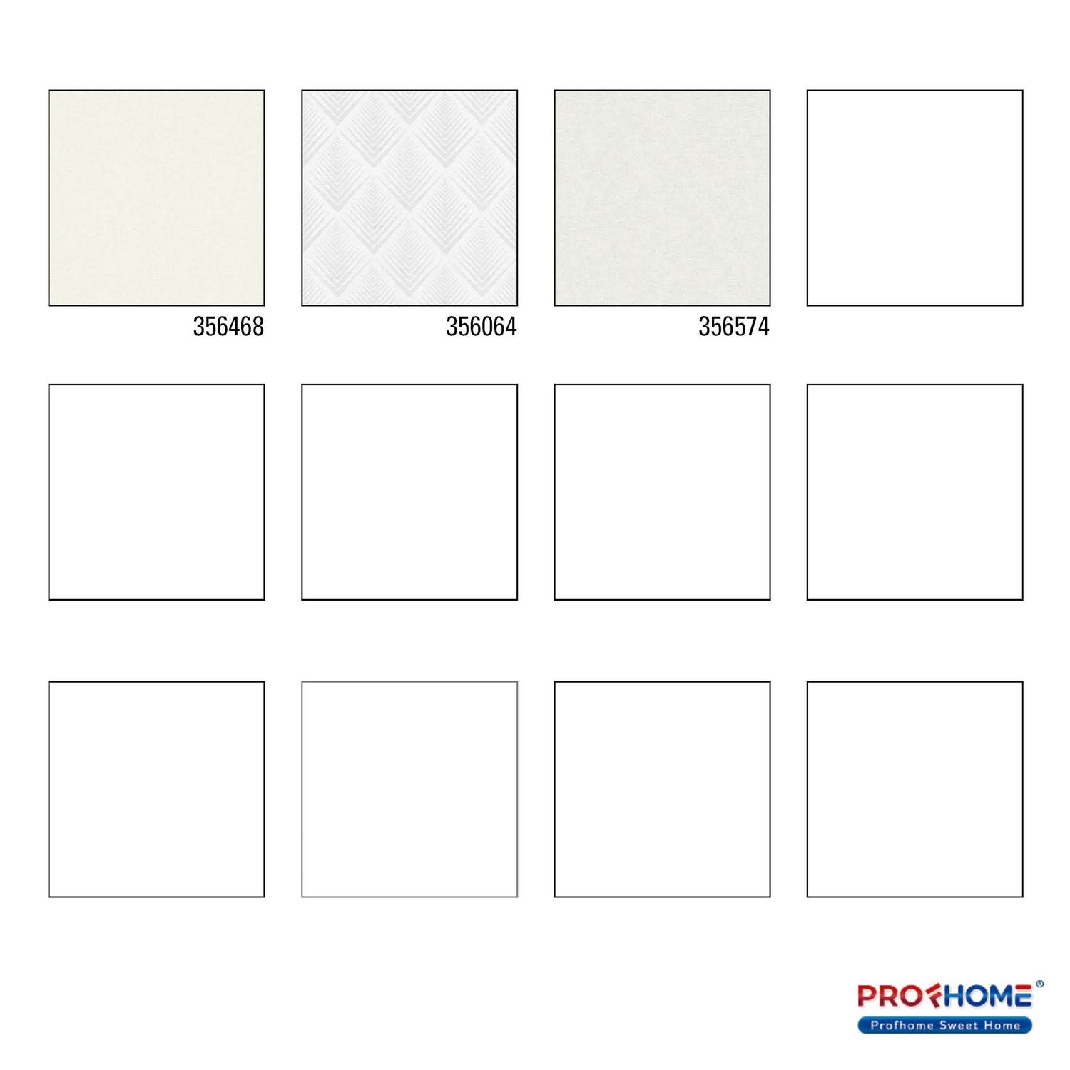 Tone-on-tone wallpaper Profhome 356468-GU smooth non-woven tone-on-tone wallpaper shimmer white 5.33 m2