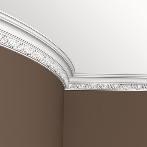 Cornice 150251F Profhome Flexible Zierleiste zeitloses klassisches Design weiß 2 m