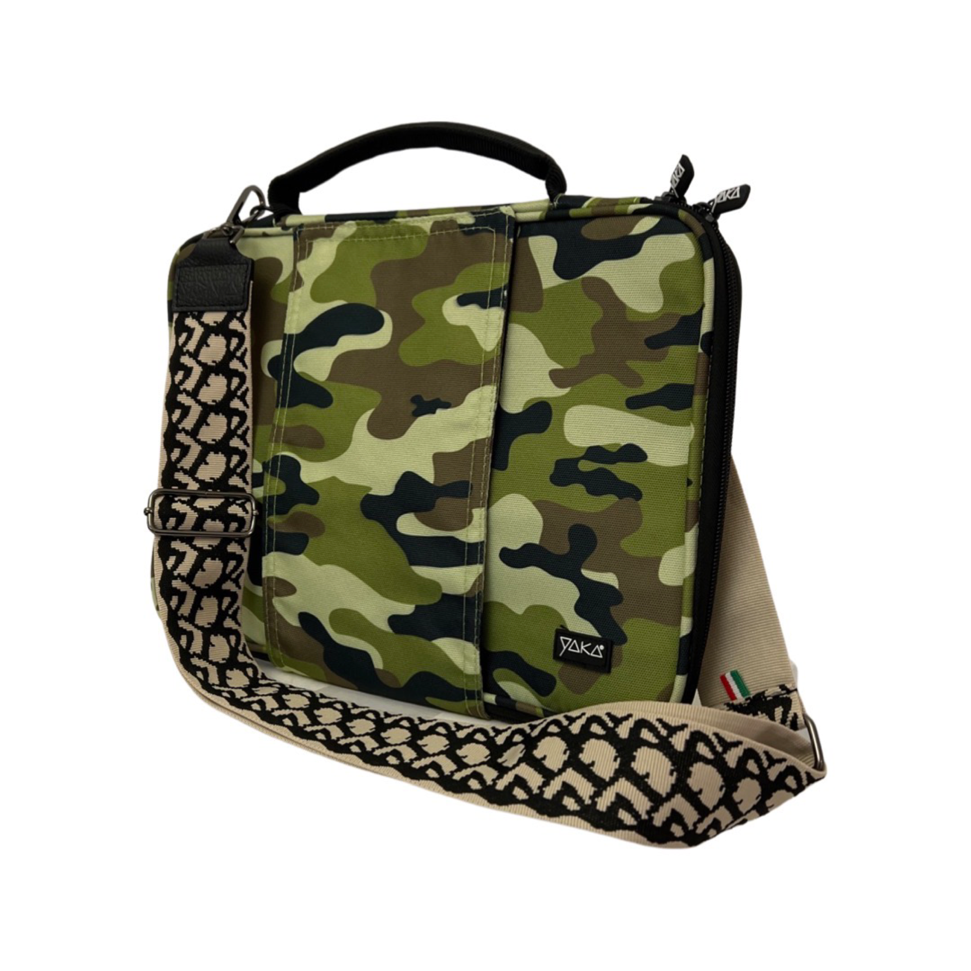 Computertasche – 13,3 Zoll – Camouflage mit revolutionärer EasyFix-Lasche