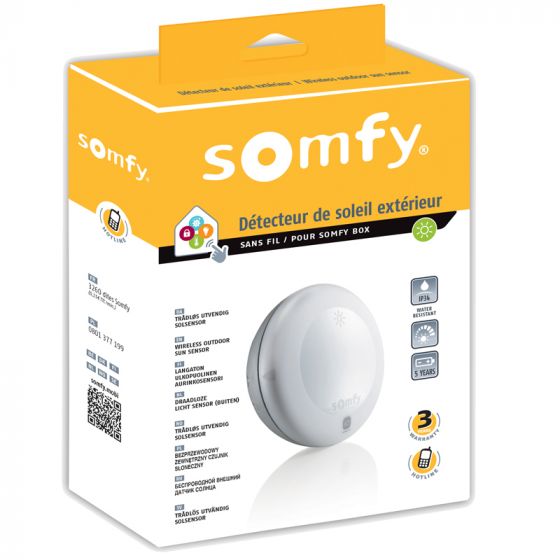 Somfy Connected outdoor sun sensor