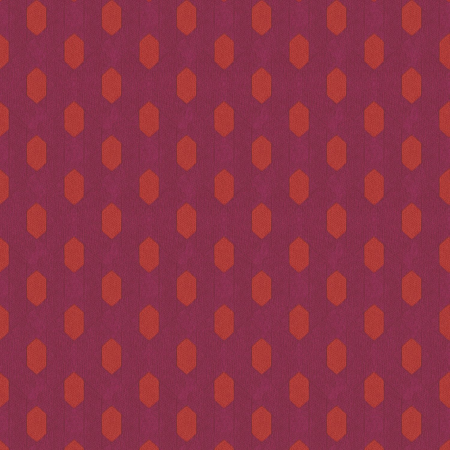 Exclusive luxury wallpaper Profhome 369731-GU lightly textured non-woven wallpaper with matte graphic design purple red orange 5.33 m2