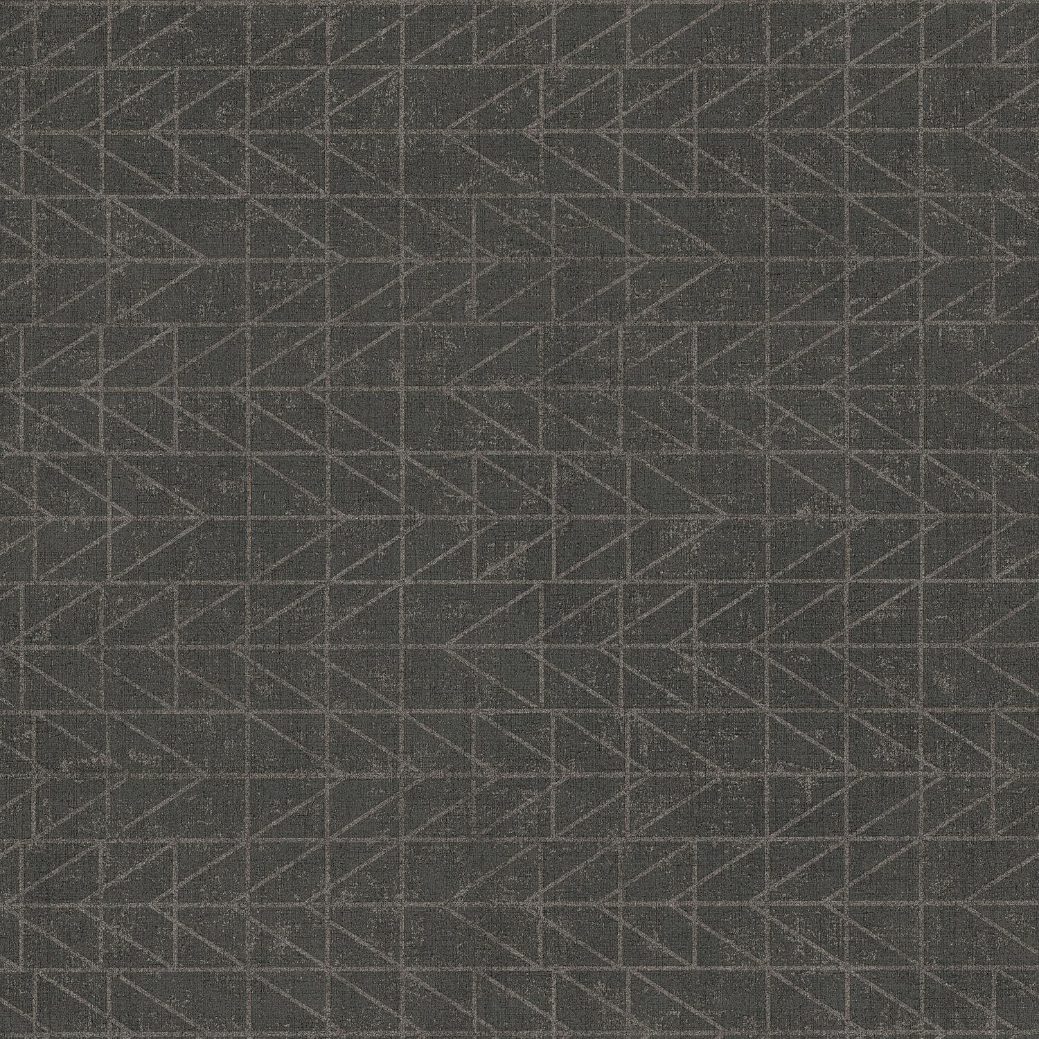 Graphic wallpaper Profhome 371741-GU smooth non-woven wallpaper with a matte black bronze graphic design 5.33 m2