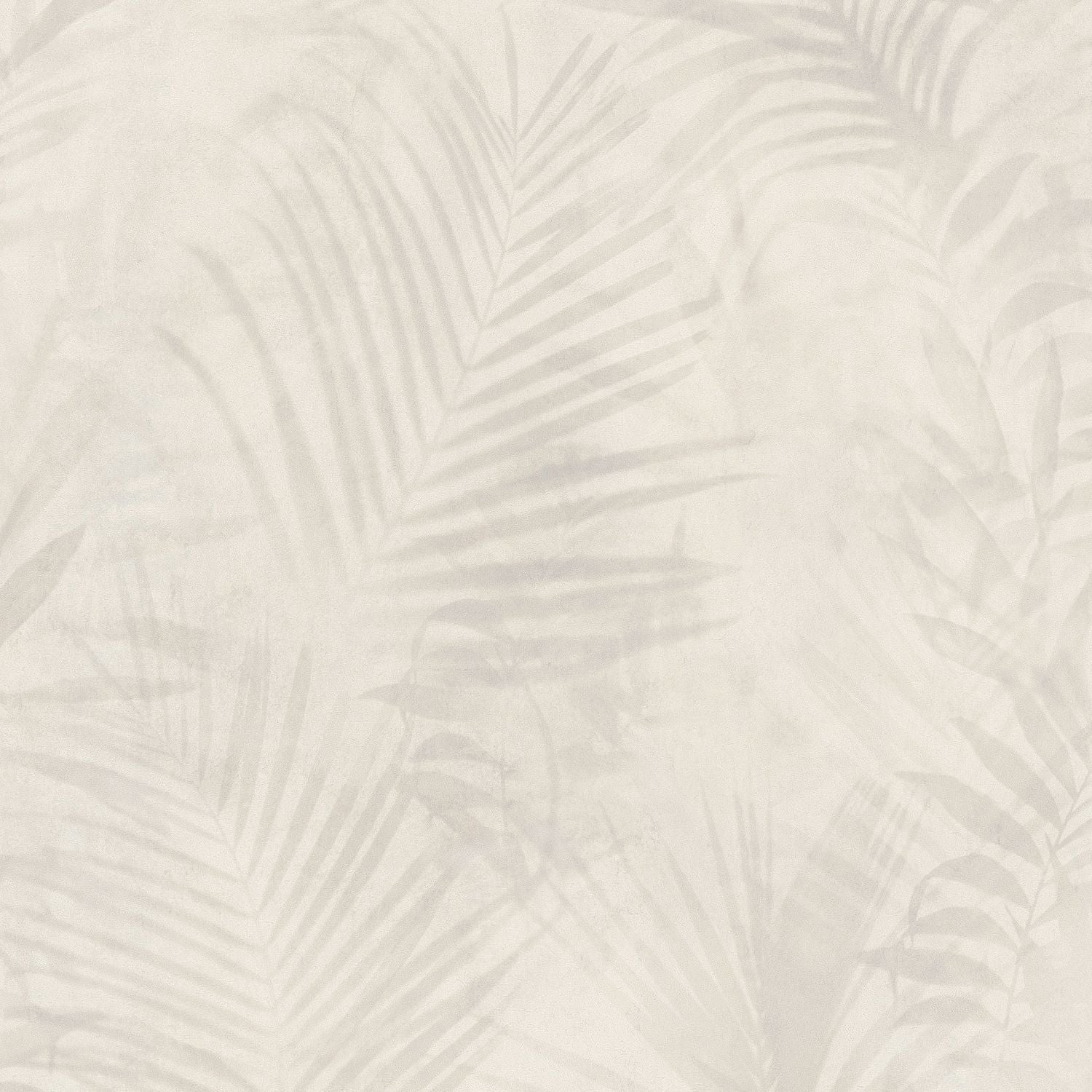 Nature wallpaper Profhome 374113-GU lightly textured non-woven wallpaper in jungle design matt beige white-cream gray 5.33 m2