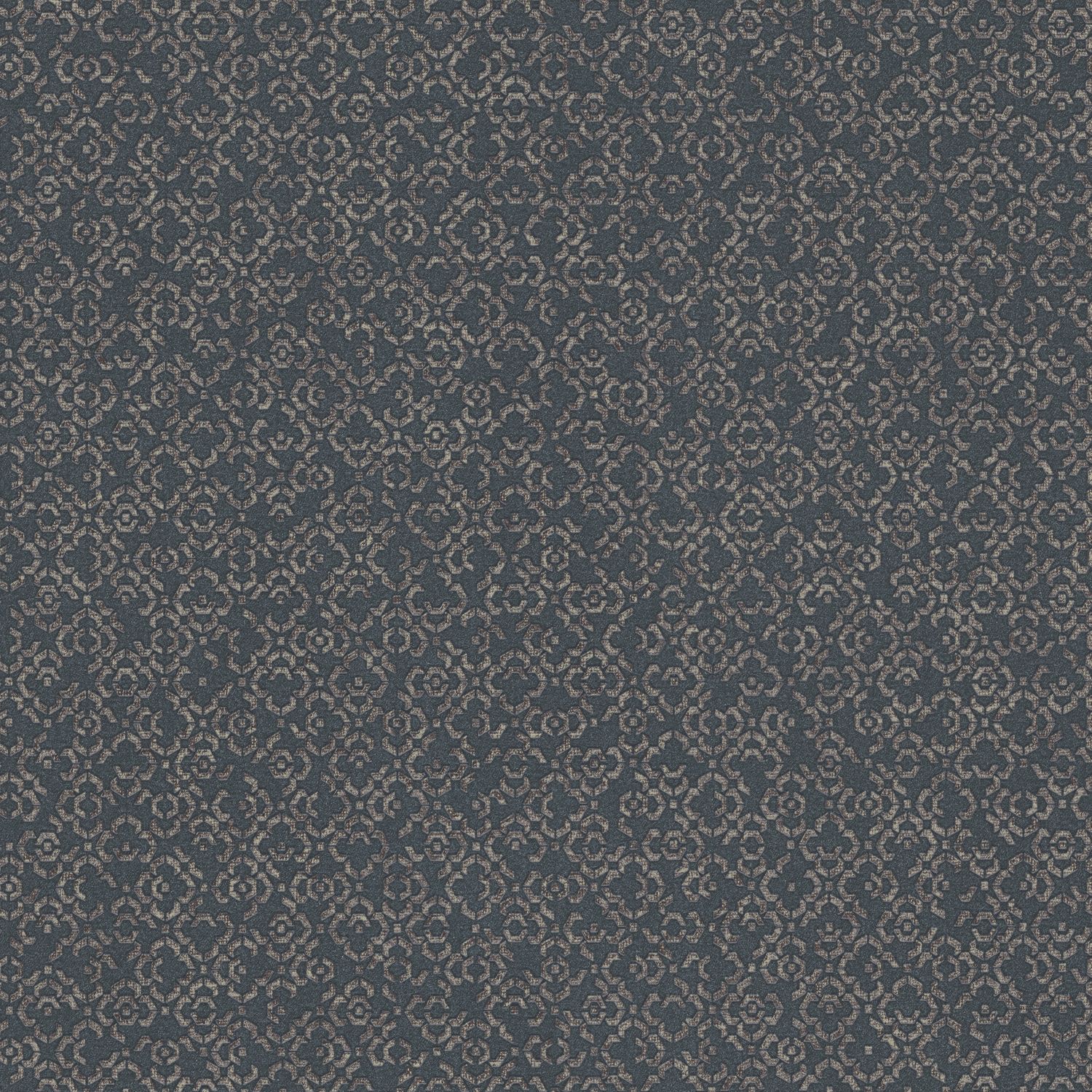 Graphic pattern wallpaper Profhome 378665-GU lightly textured non-woven wallpaper with Far Eastern look and metallic accents platinum anthracite gray 5.33 m2