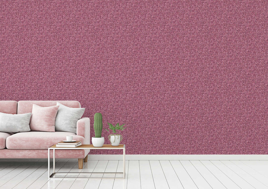 Profhome nature wallpaper 377065-GU smooth non-woven wallpaper with a matte pink red nature design 5.33 m2