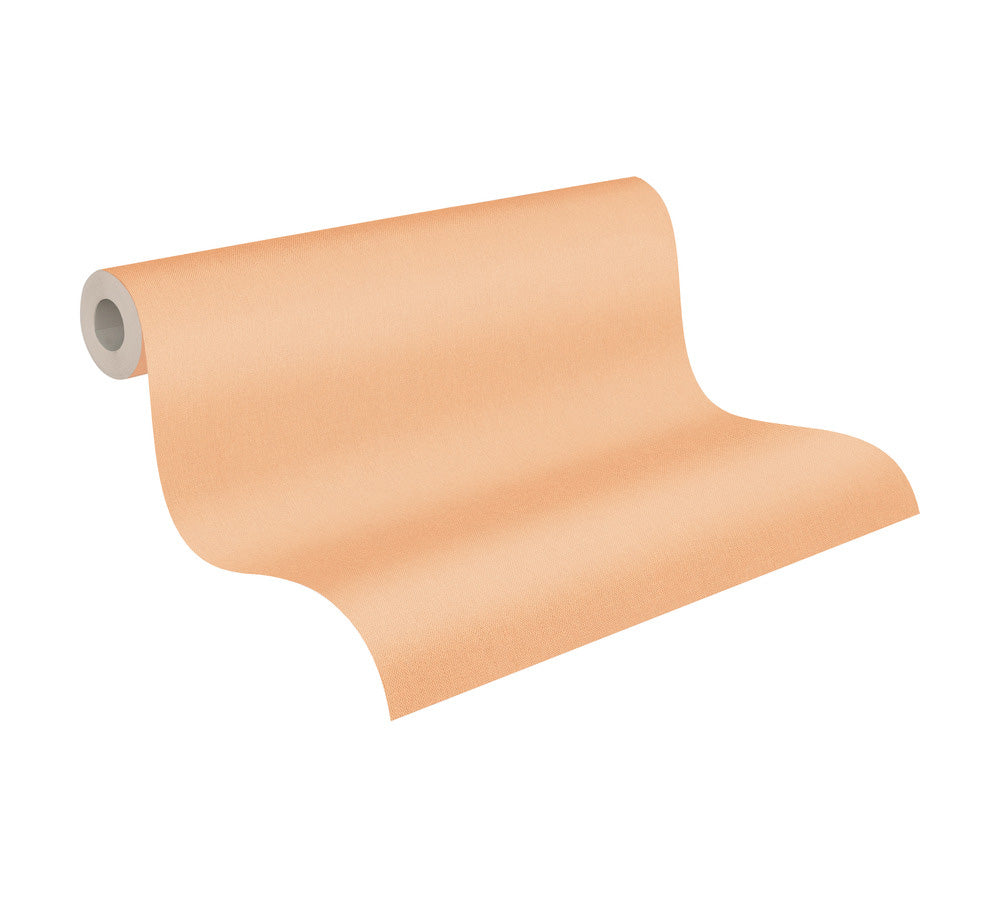 Tone-on-tone wallpaper Profhome 377021-GU smooth non-woven tone-on-tone wallpaper matte orange 5.33 m2 - 0