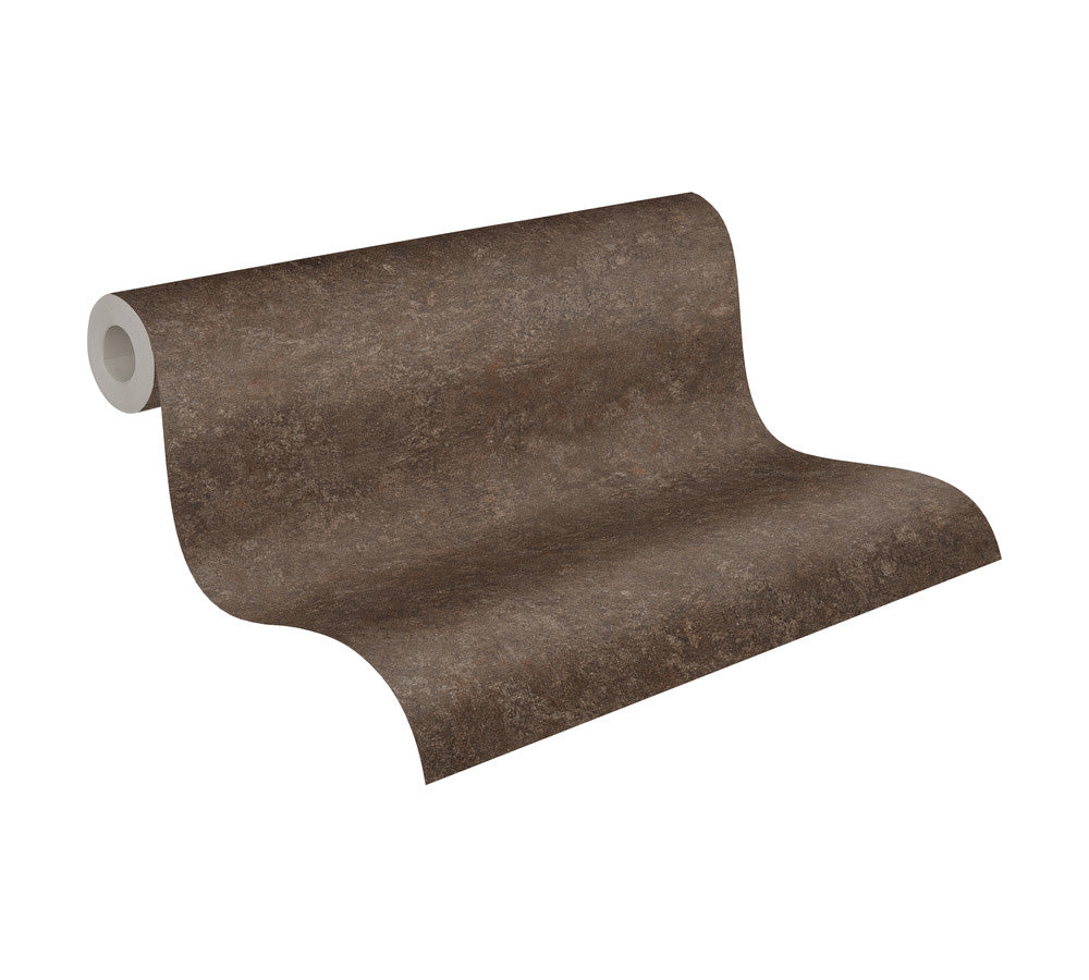 Tone-on-tone wallpaper Profhome 377442-GU slightly textured tone-on-tone non-woven wallpaper matt gray brown 5.33 m2 - 0