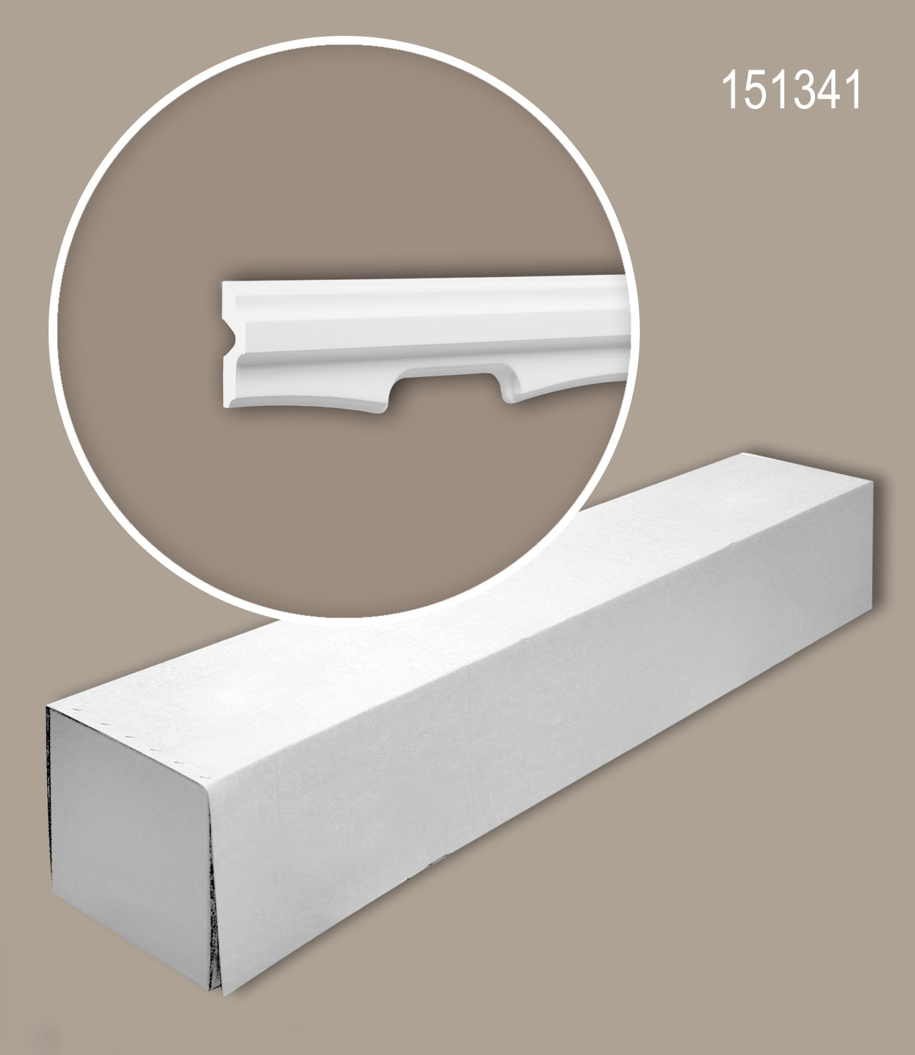 Profhome 151341 1 Karton 15 Stück Stuhlschiene 30 m