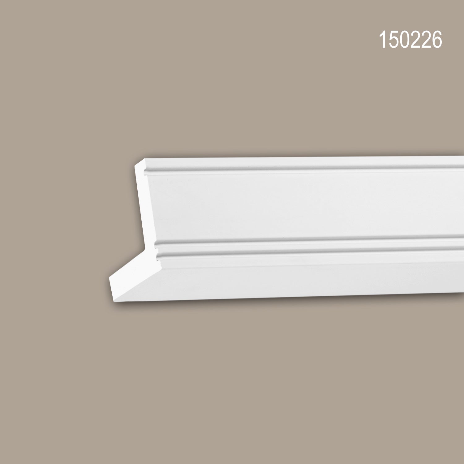 Cornice 150226 Profhome Zierleiste Indirekte Beleuchtung modernes Design weiß 2 m